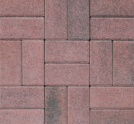 Тротуарная плитка Брусчатка, COLORMIX 1121